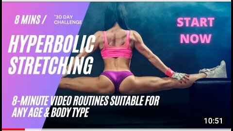 🌼Morning hyperbolic Streching how to stretch your full body yoga and flexibility training challenge