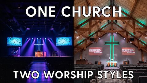 Worship Tech Tour | Our Savior Lutheran Church (Two Worship Spaces)