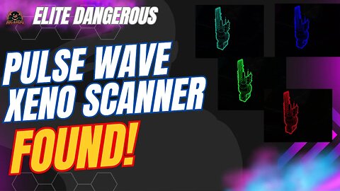 FOUND the AX Pulse Wave XENO Scanner - ELITE DANGEROUS