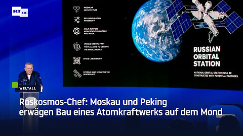 Roskosmos-Chef: Moskau und Peking erwägen Bau eines Atomkraftwerks auf dem Mond