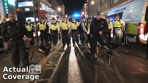 4:20 attendees and Met Police clash | OXFORD STREET | 20th April 2022