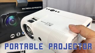 Super Small 2300 Lumens LED Movie Projector Review