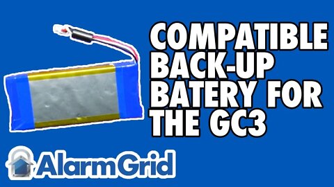 Compatible Back-up Battery for the 2GIG GC3