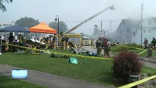 Door County restaurant catches fire