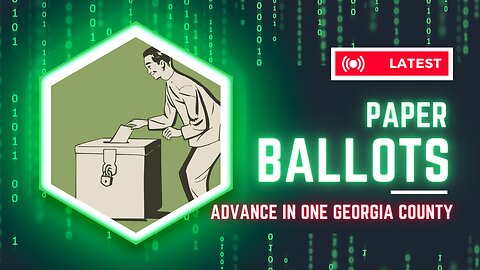 Paper ballots suggested in Georgia county