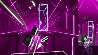 (beat saber) lost frequencies & mathieu koss - don't leave me now (brooks remix) [map: halcyon12]