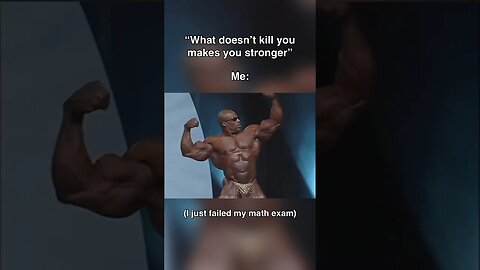 What doesn’t kill you makes you STRONGER #fitnessshorts #bodybuilding #fitnessaddict #ronniecoleman