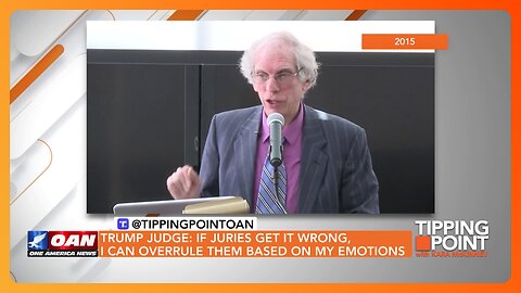 Trump Judge Boasts About Overturning Verdicts Based on His Emotions | TIPPING POINT 🟧