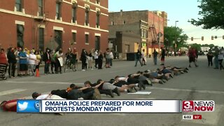 Omaha Police prepared for more protests Monday night