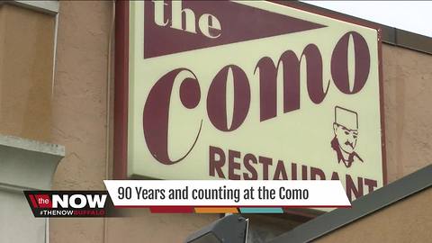 Celebrating 90 years at the Como Restaurant