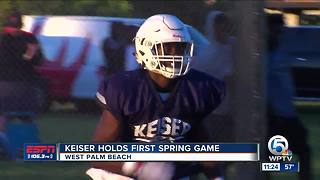 Keiser holds first ever Spring game