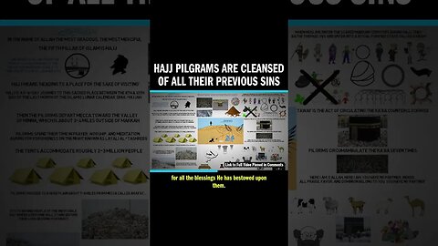 Hajj Pilgrams Are Cleansed of All Their Previous Sins