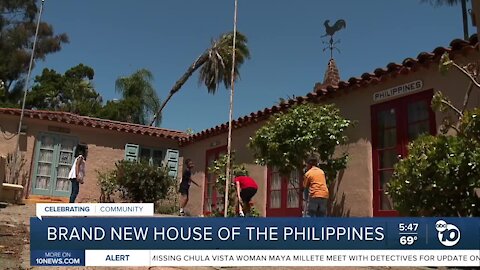 Brand new House of the Philippines in Balboa Park