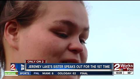 Jeremy Lake's sister says she can finally start to mourn now that her brother has justice