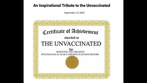 Message To The Unvaccinated