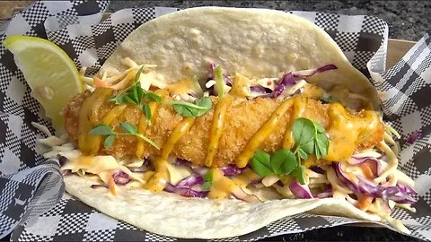 Fish Taco from the Seaway Kiosk - Gold Coast Food