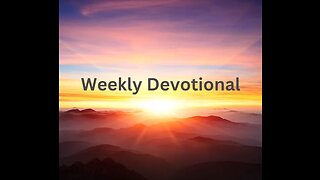 Devotional: November 9, 2023