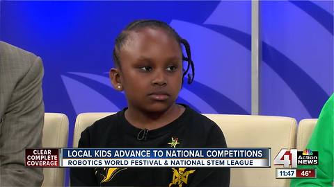 Local students compete in national robotics competitions