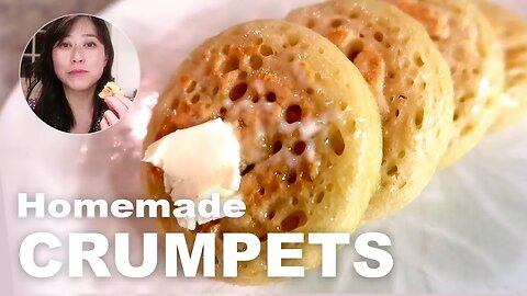 How to make British crumpets | Easy vegan baking