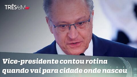 Alckmin diz ter vida simples no campo: “No sítio, capino três horas de enxada”