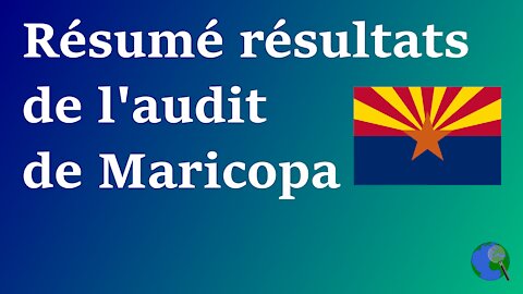 USA - Résumé rapide sur les preuves de fraude électorale d'un comté de l'Arizona