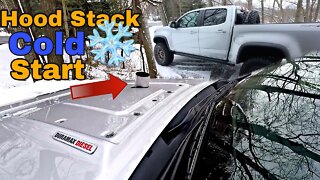 Tuned Diesel Colorado Hood Stack Cold Start