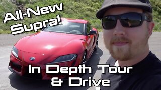 2020 Toyota GR Supra: Start Up, Test Drive & In Depth Tour