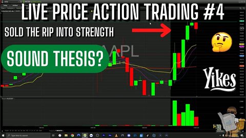 LIVE PRICE ACTION TRADING VOL.2 #4