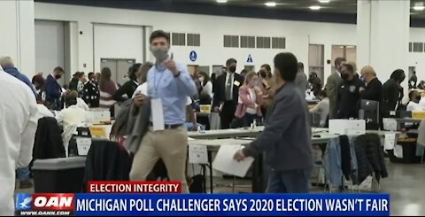 Michigan Poll Challenger Speaks Out About 2020 Election