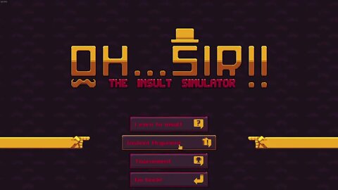 Oh Sir! The Insult Simulator