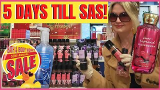 Bath & Bodyworks | 5 DAYS TO SAS | FOUND NEW SAS ITEMS IN STORE | STORE WALK THRU #bathandbodyworks