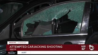 Shots fired during attempted carjacking