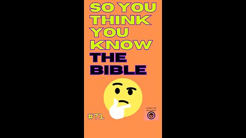 Daily Bible Trivia 71