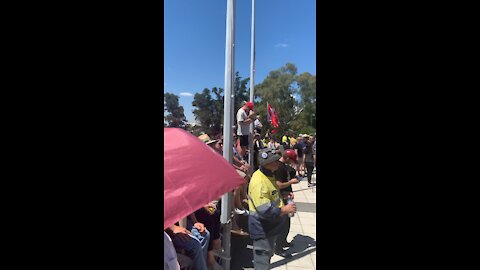 Perth Parliament House protest