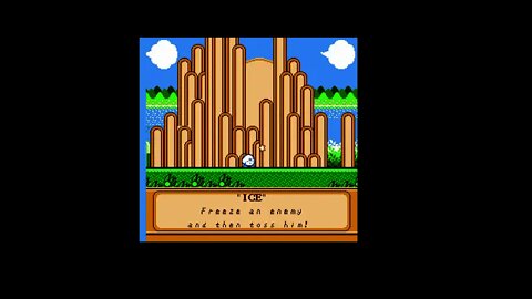 Kyrby's Adventure Title Screen.