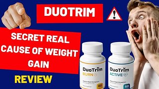 VÍDEO REVIEW DUOTRIM! DUOTRIM 2 SUPPLEMENT REVIEW! DUOTRIM WORKS SECRET REAL CAUSE OF WEI