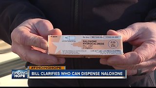 New bill clarifies who can dispense, administer Naloxone