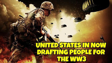 BIDEN IS NOW DRAFTING PEOPLE FOR THE WW3 IT'S HAPPENING GET READY