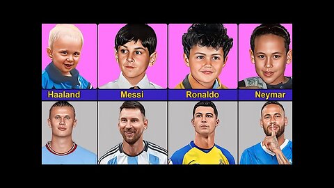 Football Legends Unveiled: Famous Players' Baby Photos vs. Now