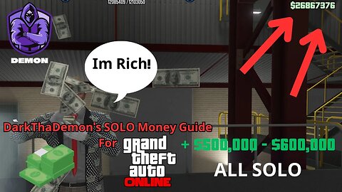 GTA 5 Online SOLO Money Guide | Make $500k - $600k PER HOUR In Between Cayos, How to make Millions