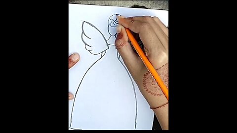 girl drawing 💕💕 #drawing #girldrawing #shorts