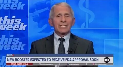 BREAKING: Dr. Fauci admits that COVID vaccines cause myocarditis in young men.