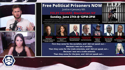 Massive Rally In New York City To Free Political Prisoners Form Corrupt Democrat Clutches