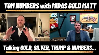 Pres TRUMP confirmed this show last night 👇🏼🟨⬜️📺 - Gold, Silver, Midas Matt with Tom Numbers 👇🏼