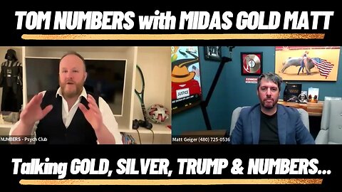 Pres TRUMP confirmed this show last night 👇🏼🟨⬜️📺 - Gold, Silver, Midas Matt with Tom Numbers 👇🏼