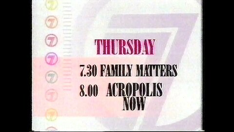 Promo - Family Matters (1991)