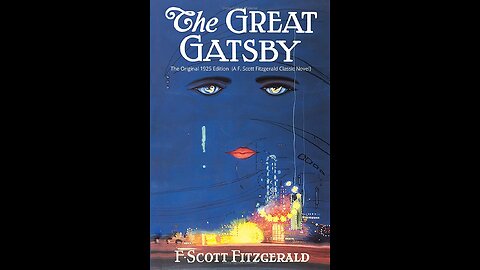 The Great Gatsby - Chapter 1 (Audiobook) *BLACK SCREEN*