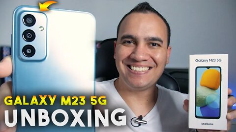 Galaxy M23 5G, GRAVA em 4K e com SNAPDRAGON 730G! SERÁ QUE VALE A PENA? Unboxing e Impressões