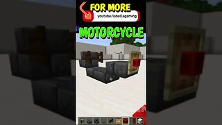 Motorcycle | Minecraft