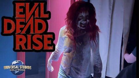Evil Dead Rise 4K POV Halloween Horror Nights Universal Studios Hollywood!